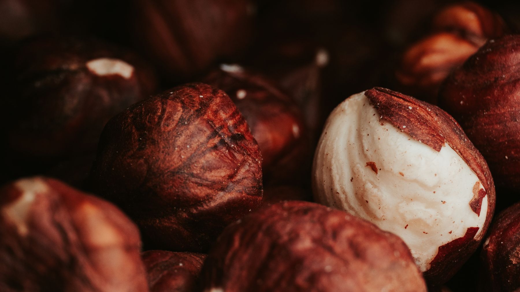 Premium shelled hazelnuts